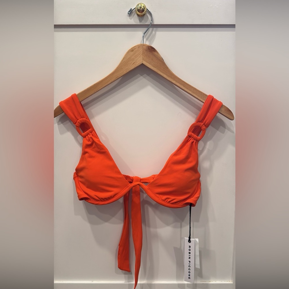 Robin Piccone Underwire Plunge Kate Swim Top